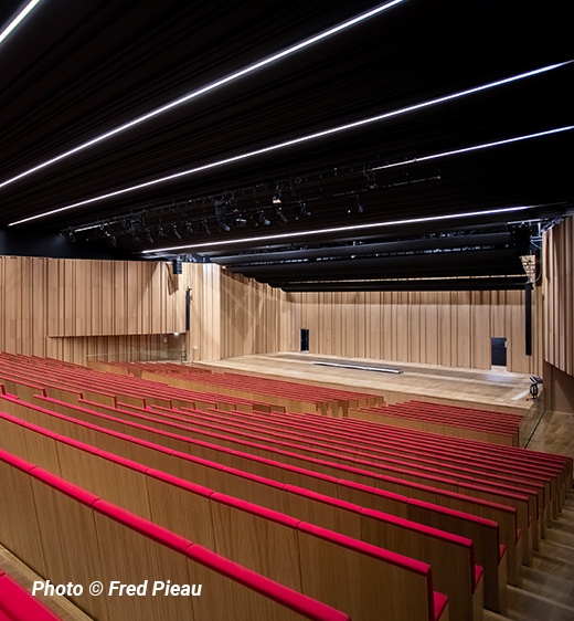 Auditorium Couvent des Jacobins, lieu de la 4e journée rennaise du TDAH